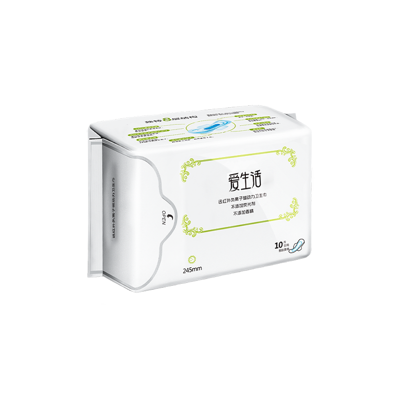 (택포)-생리대 245mm*10p 50개 (쿠폰200) 白色卫生巾日用50个