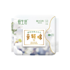 신제품미니생리대12p(쿠폰7)亲轻棉迷你卫生巾