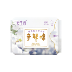 친칭면소형생리대10p(쿠폰7)亲轻棉日用卫生巾