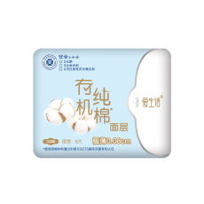 유기농순면생리대6*280mm(쿠폰5)有机纯棉夜用卫生巾6片*280mm