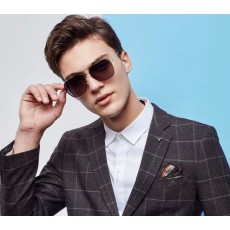 록엽 Y2001 패션 시리즈 메탈 편광 선글라스  Y2001时尚系列金属偏光太阳镜