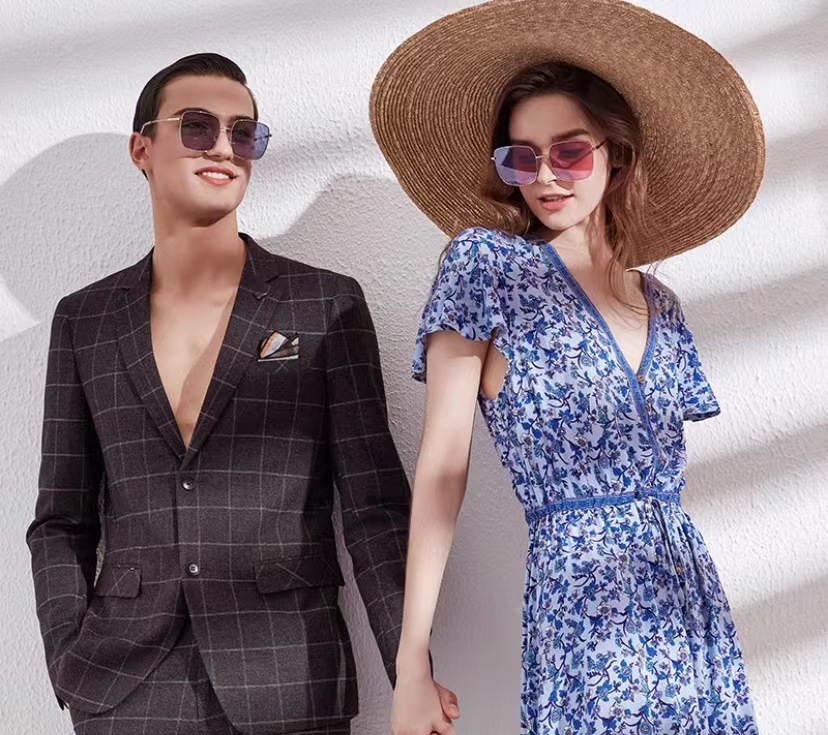 록엽 Y2004 패션 시리즈 메탈 편광 선글라스 Y2004时尚系列金属偏光太阳镜