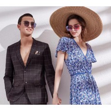 록엽 Y2004 패션 시리즈 메탈 편광 선글라스 Y2004时尚系列金属偏光太阳镜