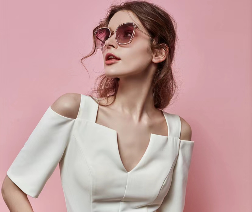 록엽 J2012 패션 시리즈 메탈 편광 선글라스   J2012时尚系列金属偏光太阳镜