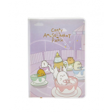  록엽 고무 커버 미친 놀이공원     36K128张胶套本 疯狂游乐园