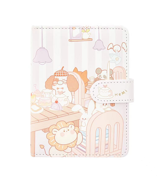 록엽 64K96장 마그네틱 커버 64K96张   磁扣皮本HeMiFriends2