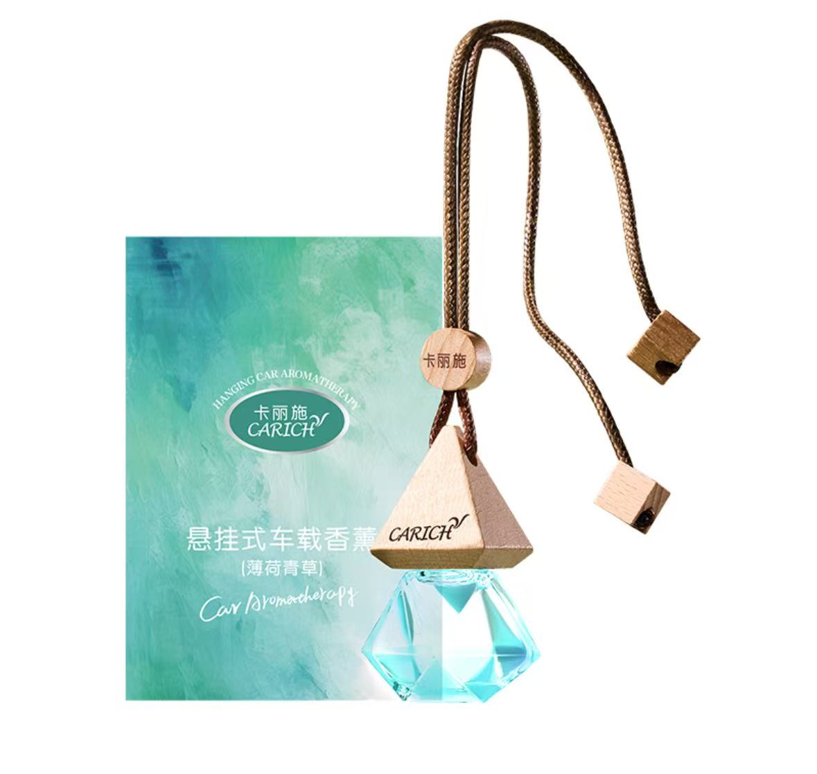 차량용 걸이식방향제 (박하향) 8ML 悬挂式车载香薰/薄荷青草