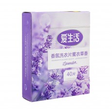 애생활 향기 세탁 필름（라벤더향） 爱生活 香氛洗衣片/薰衣草香（洗衣卫浴）（25新品）